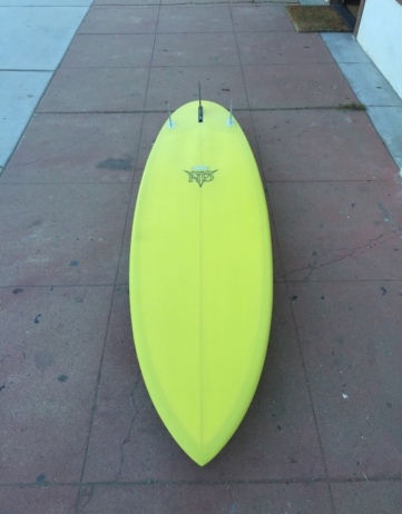 7’4″ Gary Hanel Surfboard 