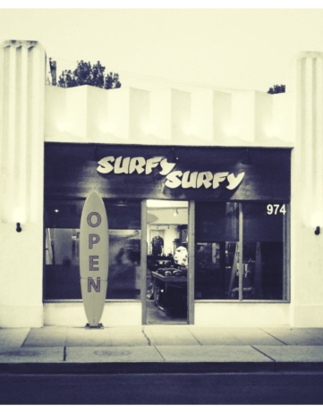 Surfy Surfy, Gafner location Leucadia CA