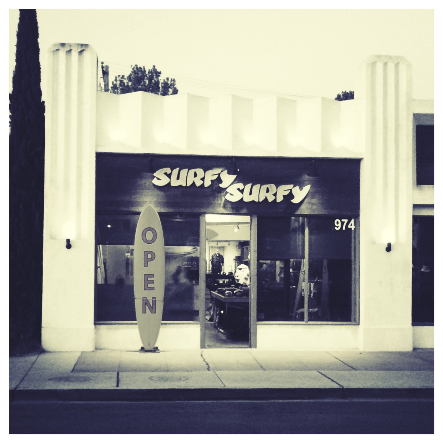 Surfy Surfy, Gafner location Leucadia CA