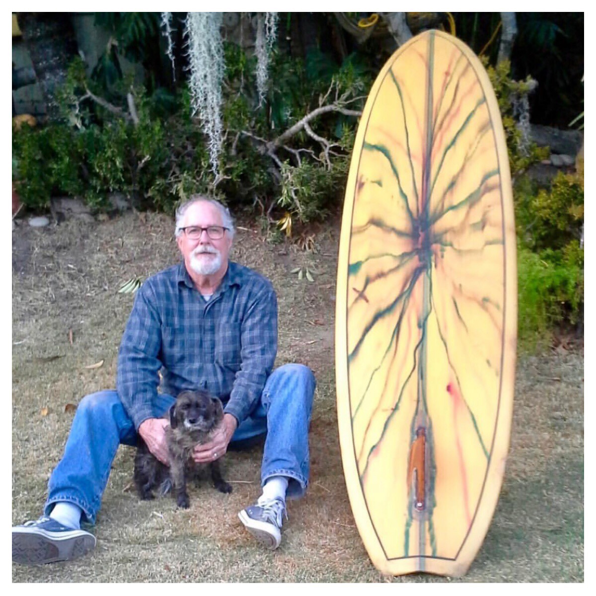 1968 Ocean Pacific Surfboard