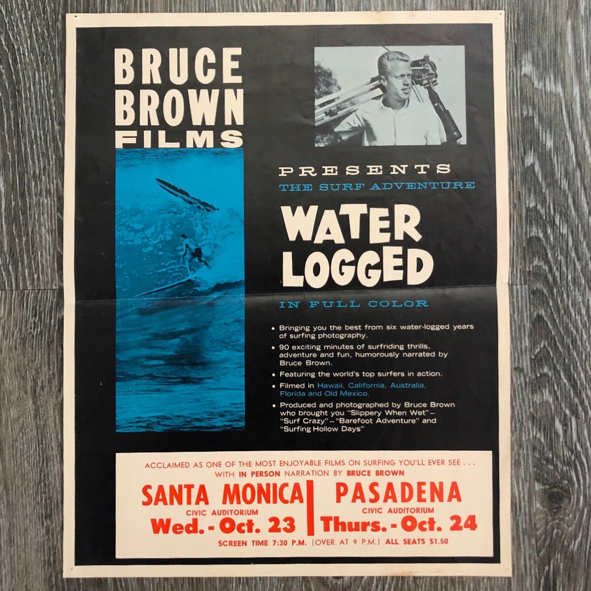 Bruce Brown Waterlogged 1962