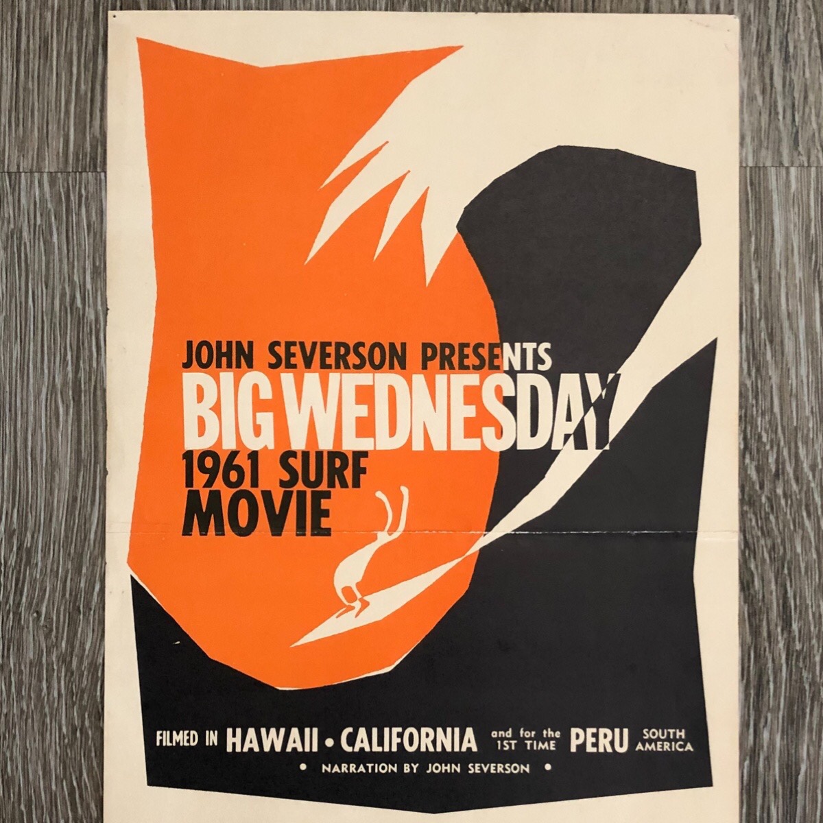 The First Big Wednesday – 1961