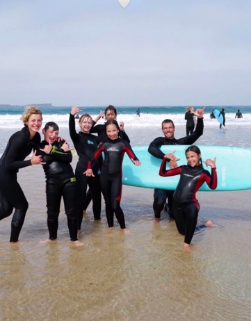 Ukraine Refugee Kids learn to Surf in Portugal