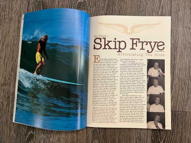 Skip – Longboard Aug 1999 Surfy Surfy